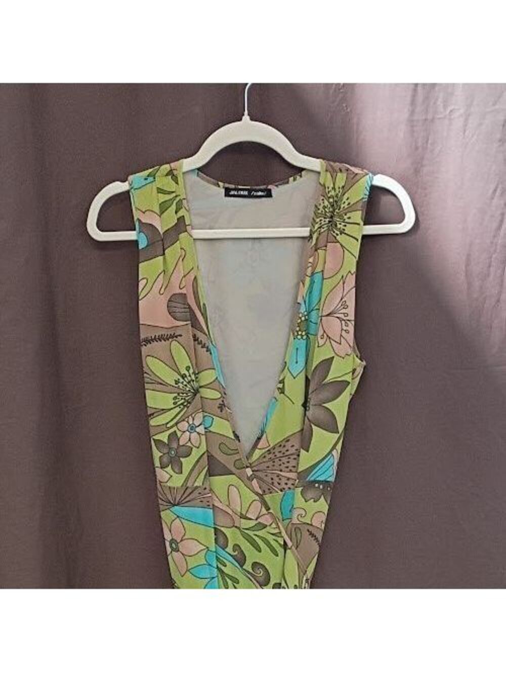 Jaloux /zalu/  Floral Sleeveless Dress Size S